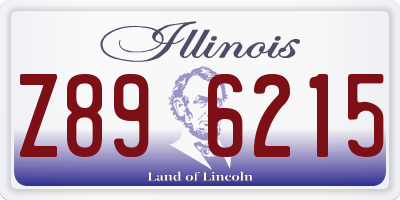 IL license plate Z896215
