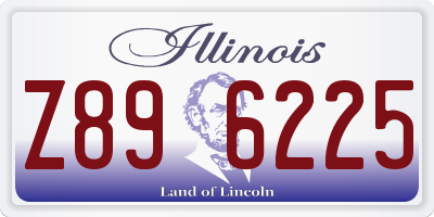 IL license plate Z896225