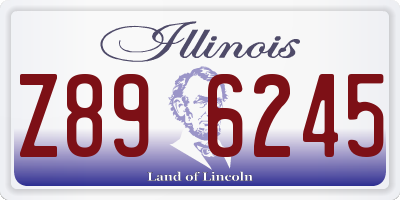 IL license plate Z896245