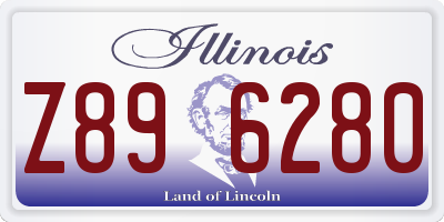 IL license plate Z896280