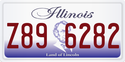 IL license plate Z896282