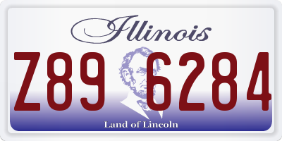 IL license plate Z896284