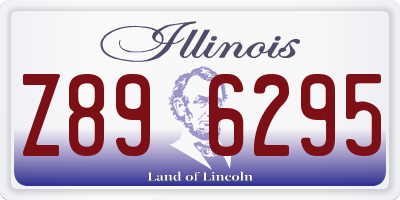 IL license plate Z896295