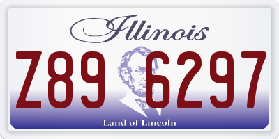 IL license plate Z896297