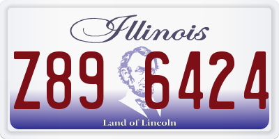 IL license plate Z896424