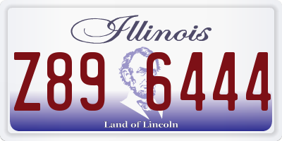 IL license plate Z896444