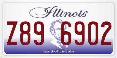 IL license plate Z896902