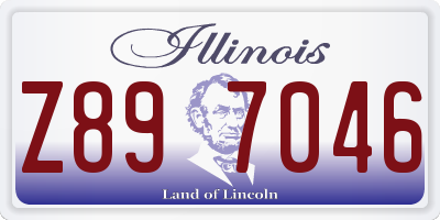 IL license plate Z897046