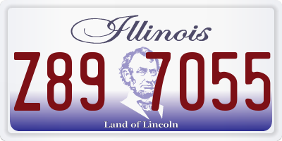 IL license plate Z897055