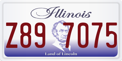 IL license plate Z897075