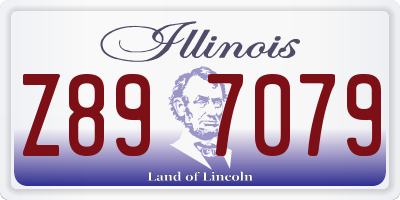 IL license plate Z897079