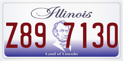 IL license plate Z897130