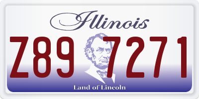 IL license plate Z897271
