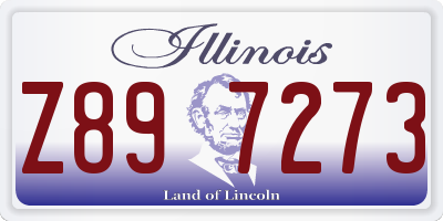 IL license plate Z897273