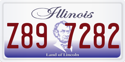 IL license plate Z897282