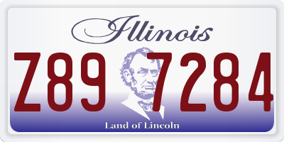 IL license plate Z897284