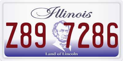 IL license plate Z897286