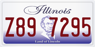 IL license plate Z897295