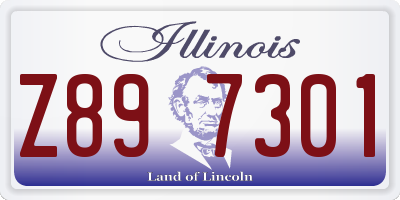 IL license plate Z897301