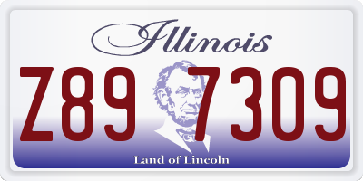IL license plate Z897309