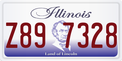 IL license plate Z897328