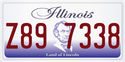 IL license plate Z897338