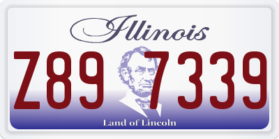IL license plate Z897339