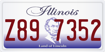 IL license plate Z897352