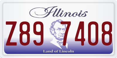 IL license plate Z897408