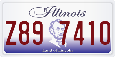 IL license plate Z897410
