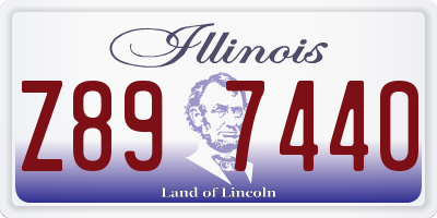 IL license plate Z897440
