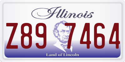 IL license plate Z897464