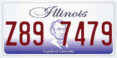 IL license plate Z897479