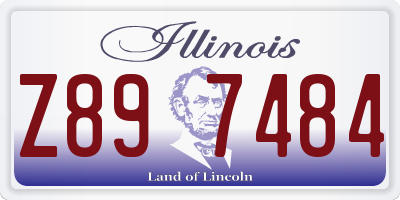 IL license plate Z897484