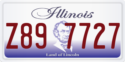 IL license plate Z897727