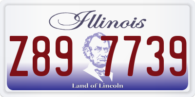 IL license plate Z897739