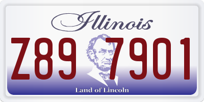IL license plate Z897901