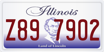 IL license plate Z897902