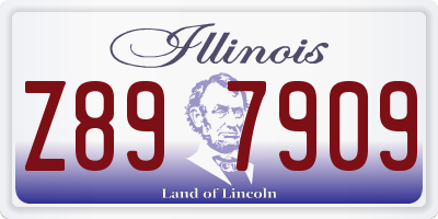 IL license plate Z897909