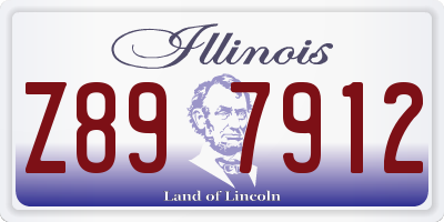 IL license plate Z897912