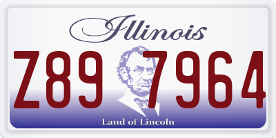 IL license plate Z897964
