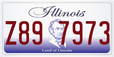 IL license plate Z897973