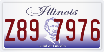 IL license plate Z897976