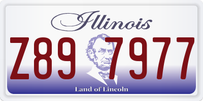 IL license plate Z897977