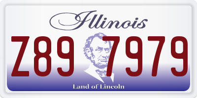 IL license plate Z897979