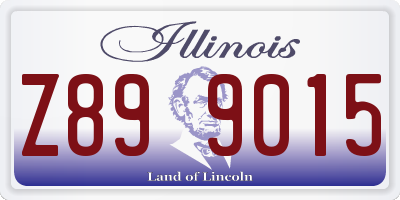 IL license plate Z899015