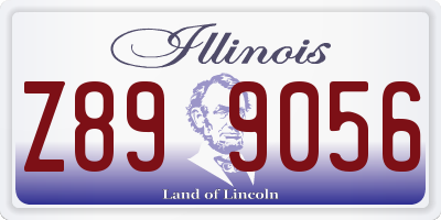 IL license plate Z899056