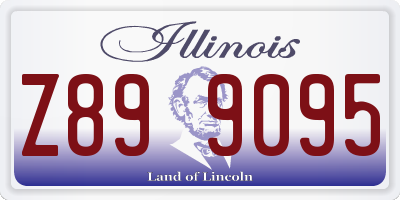IL license plate Z899095