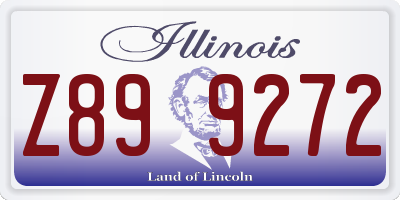 IL license plate Z899272