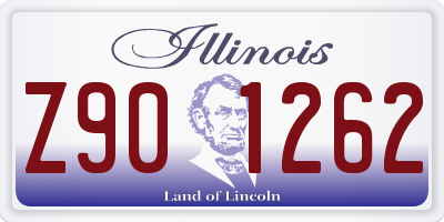 IL license plate Z901262